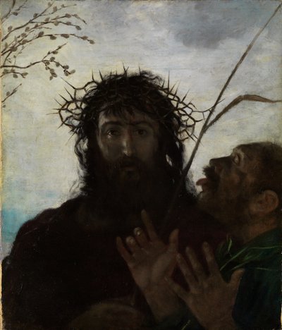 Drwiny z Jezusa autorstwa Hans Thoma