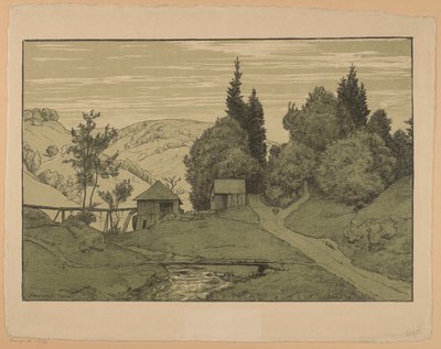 Happach autorstwa Hans Thoma