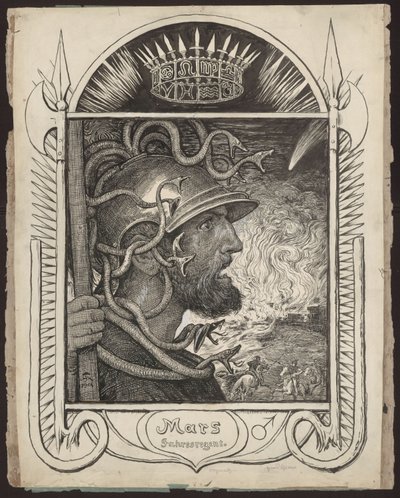 Marzec autorstwa Hans Thoma