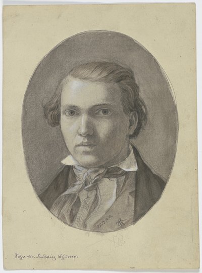 Portret syna Ludwiga Thomy autorstwa Hans Thoma