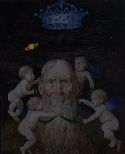 Saturn autorstwa Hans Thoma