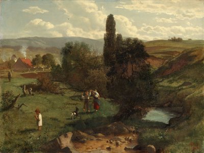 Krajobraz Schwarzwaldu autorstwa Hans Thoma