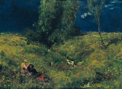 Lato, 1872 autorstwa Hans Thoma