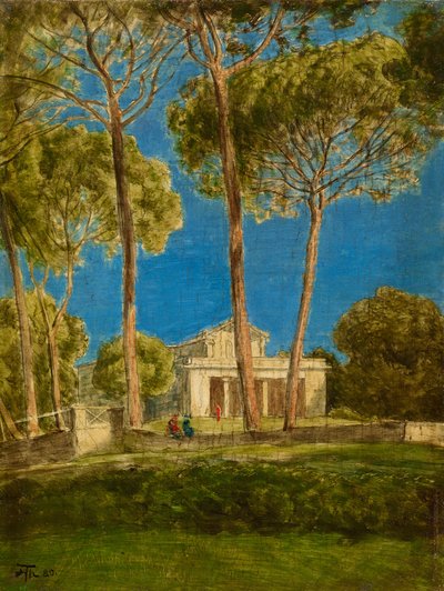 Villa Borghese autorstwa Hans Thoma