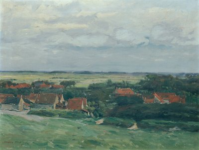 Holenderski krajobraz autorstwa Hans Tichy