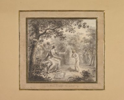 Podstęp Kupidyna, 1792. autorstwa Hans Veit Friedrich Schnorr von Carolsfeld