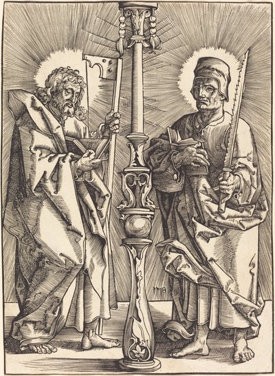 Św. Jakub Mniejszy i Św. Szymon autorstwa Hans Vischer