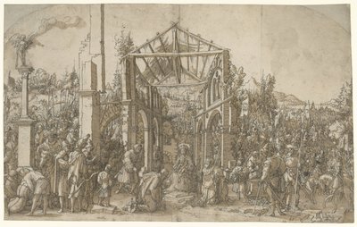 Adoracja Królów autorstwa Hans Weiditz (II) (attributed to)
