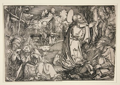 Chrystus na Górze Oliwnej autorstwa Hans Weiditz