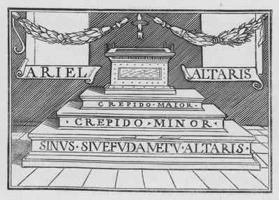 Boska chwała powraca do świątyni, Ezechiel XLIII, 4 autorstwa Hans after Holbein the Younger