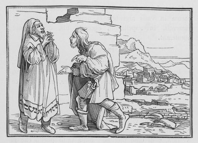Nehemiasz Mourneth, Fastet i Modlitwa, Nehemiasz I, 3 autorstwa Hans after Holbein the Younger