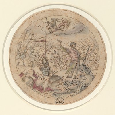 Alegoria o wojnach tureckich autorstwa Hans von Aachen