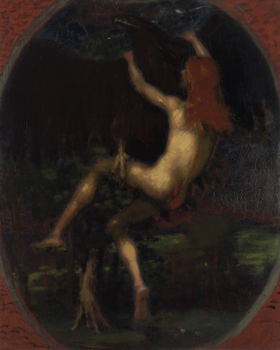 Porwanie Ganimedesa autorstwa Hans von Marées