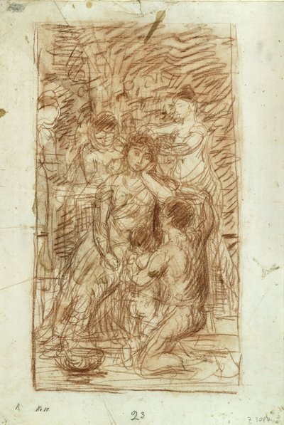 Die Toilette autorstwa Hans von Marées