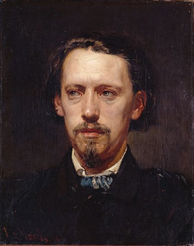 Portret malarza Heinricha Hegera autorstwa Hans von Marées