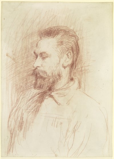 Portret Petera Bruckmanna autorstwa Hans von Marées