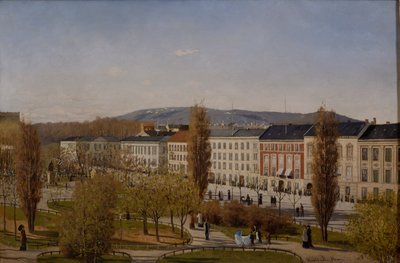 Ulica Karla Johana autorstwa Harald B. Hansen