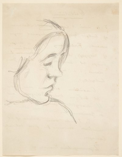Portret Bodil, siostry artysty autorstwa Harald Giersing