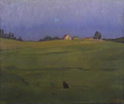 Z Hogsvedt w Ås autorstwa Harald Oscar Sohlberg