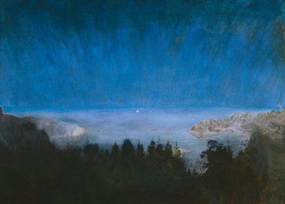 Z Kjerringvik (olej na płótnie) autorstwa Harald Oscar Sohlberg