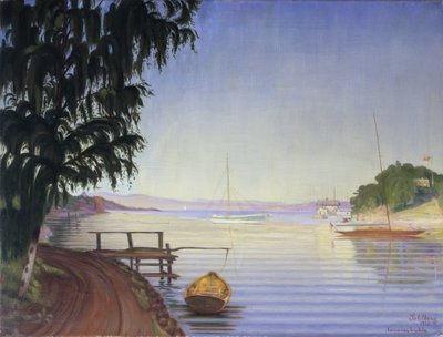 Z zatoki Nærsnes autorstwa Harald Oscar Sohlberg