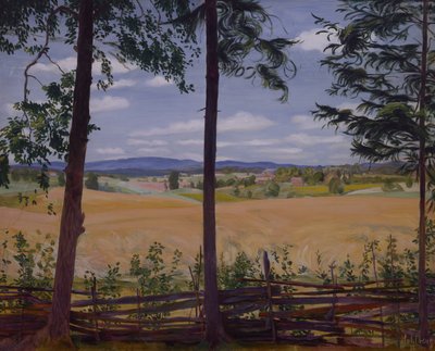 Z Ås autorstwa Harald Oscar Sohlberg