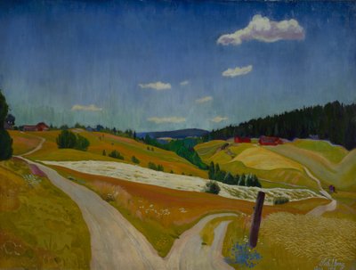 Plon pola autorstwa Harald Oscar Sohlberg