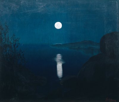 światło księżyca autorstwa Harald Oscar Sohlberg