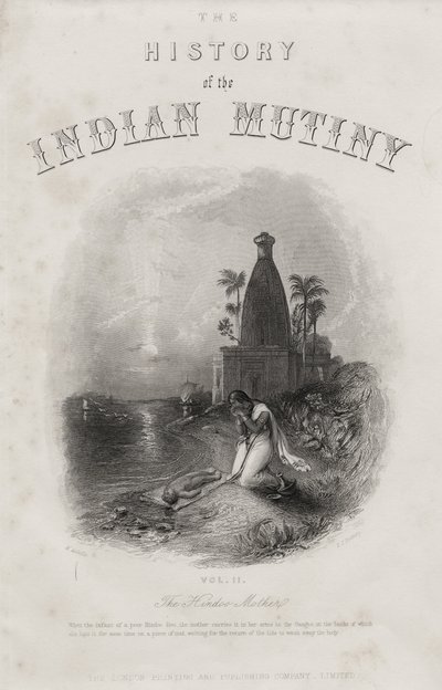 Matka Hinduska, rytowana przez E.J. Portbury