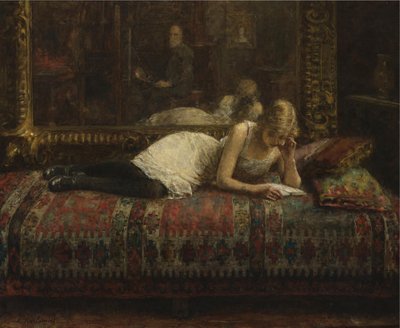 Artysta i jego model autorstwa Harlamov