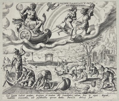 Luna, księżyc autorstwa Harmen Jansz. Muller