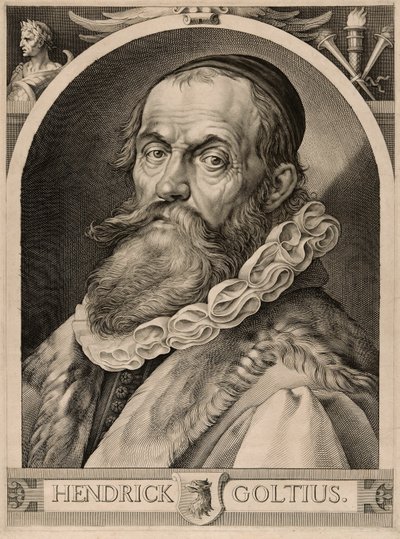 Portret Hendricka Goltziusa autorstwa Harmen Jansz. Muller