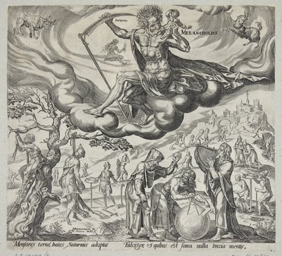 Temperament melancholijny autorstwa Harmen Jansz. Muller