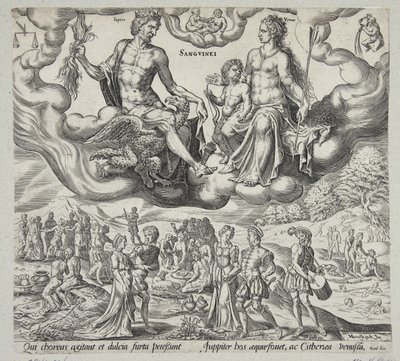 Sangwiniczny temperament autorstwa Harmen Jansz. Muller