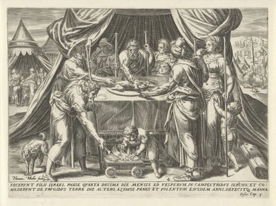 Obchody Paschy w Ziemi Obiecanej Historia Jozuego (tytuł serii) autorstwa Harmen Jansz Muller