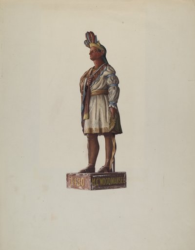 Wódz Indii autorstwa Harold A. Doughty