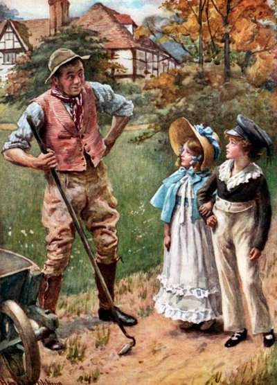 Karola Dickensa „Święte drzewo” autorstwa Harold Copping