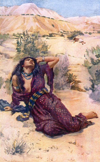 Hagar autorstwa Harold Copping