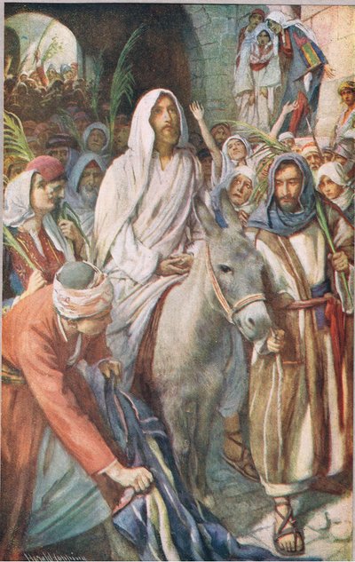 Hosanna do syna autorstwa Harold Copping