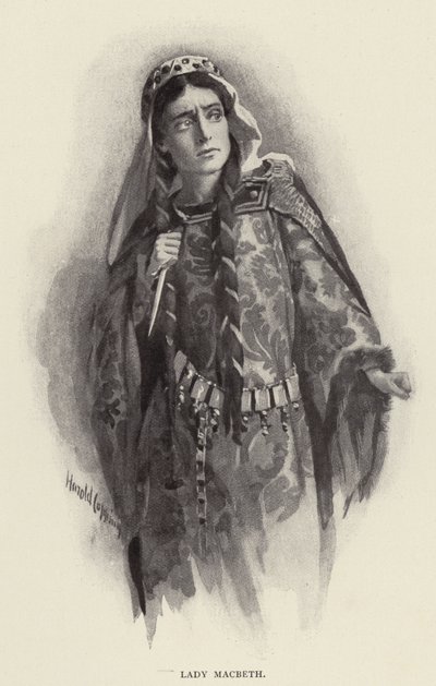Lady Makbet autorstwa Harold Copping