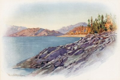 Nad jeziorem Kootenay autorstwa Harold Copping