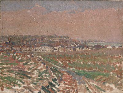 Dieppe z Zachodu, 1910-1911 autorstwa Harold Gilman