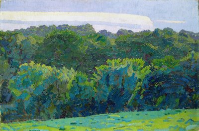 Krajobraz, Somerset, 1917 autorstwa Harold Gilman
