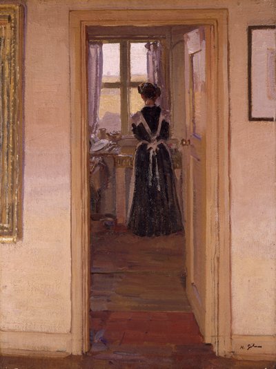 „Kuchnia”, 1908-09 autorstwa Harold Gilman