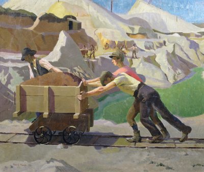 Kopalnia gliny autorstwa Harold Harvey