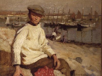 Młody marynarz autorstwa Harold Harvey