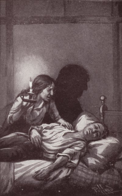 Ilustracja do Tajemnicy Edwina Drooda autorstwa Charlesa Dickensa (lito) autorstwa Harold Hume Piffard