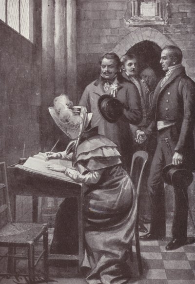 Ilustracja do „Vanity Fair” autorstwa Williama Makepeace