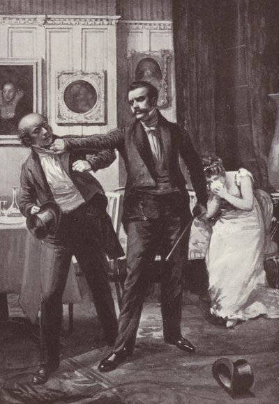 Ilustracja do „Vanity Fair” autorstwa Williama Makepeace