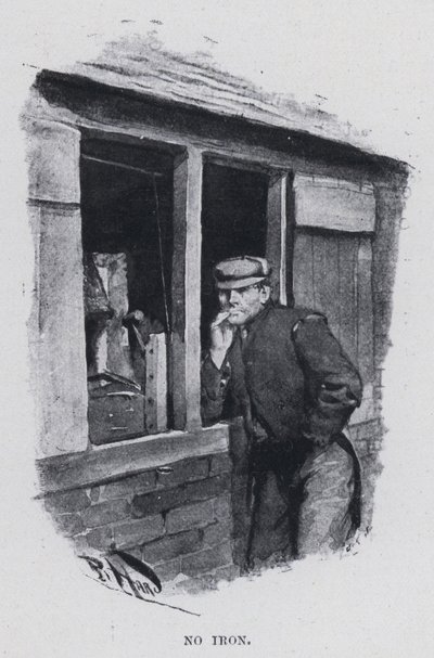 Bez żelaza (zdjęcie czarno-białe) autorstwa Harold Hume Piffard